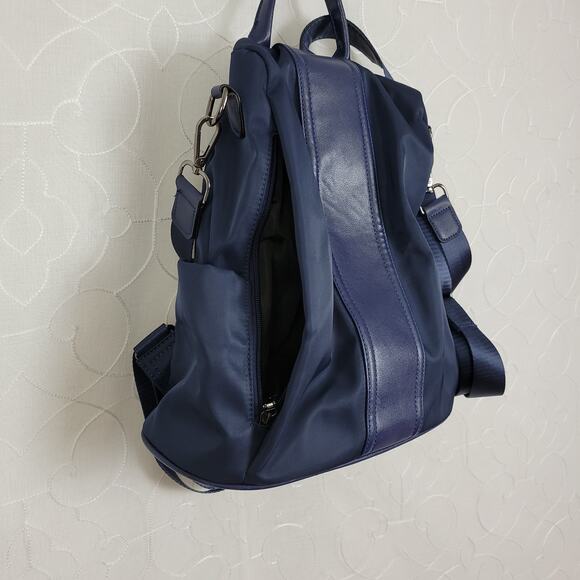 Pincnel Women Blue Backpack Waterproof Nylon Anti-theft Lightweight Shoulder Bag - Picture 6 of 7